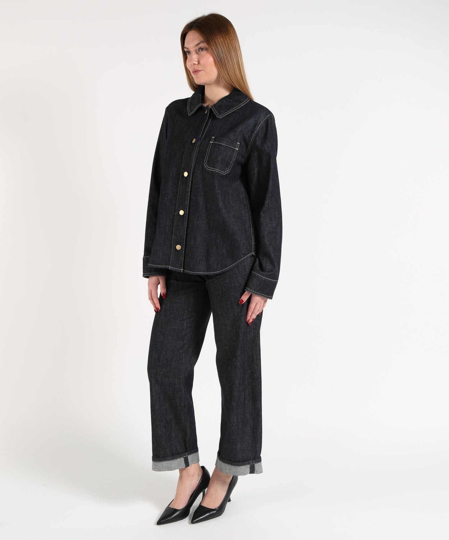 'S MAX MARA Casacca denim enfasi